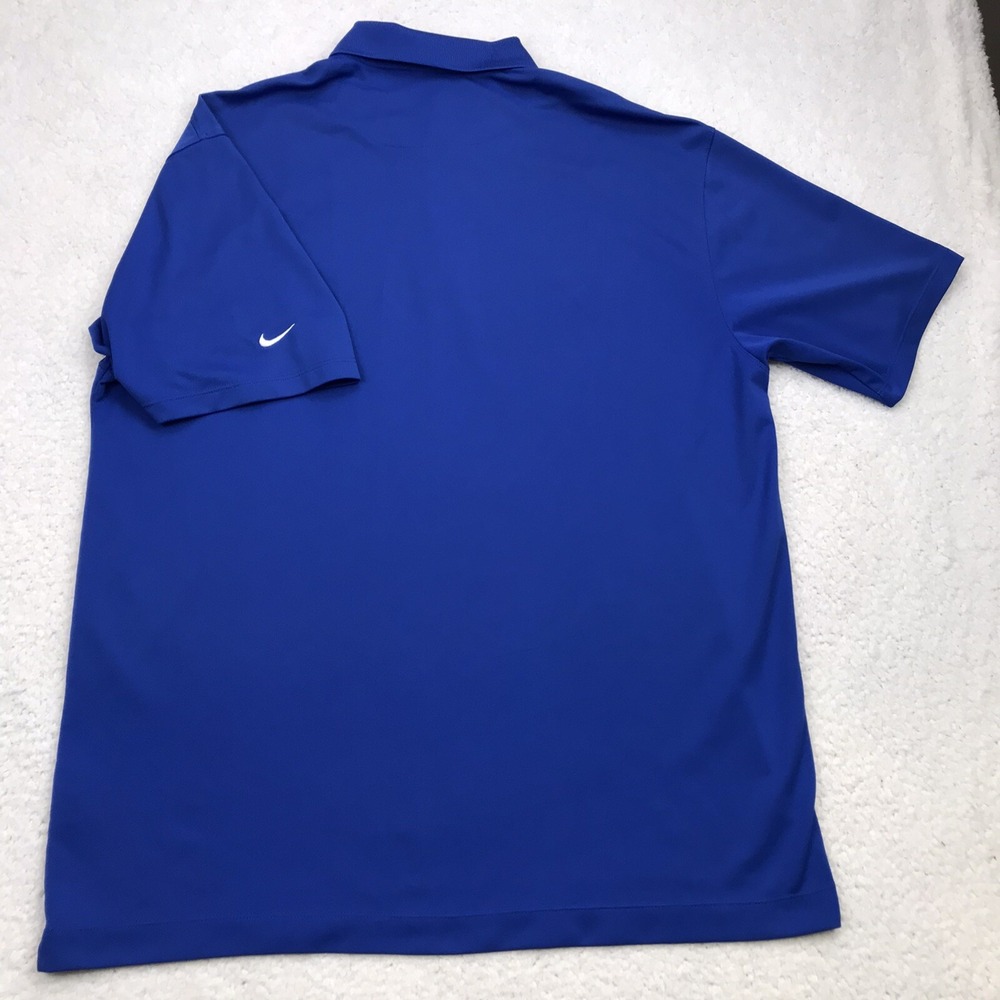 Orange Tree Golf Nike Fit Dry Polo Shirt Mens XL Blue Embroidered Logo Casual AR - Picture 12 of 16